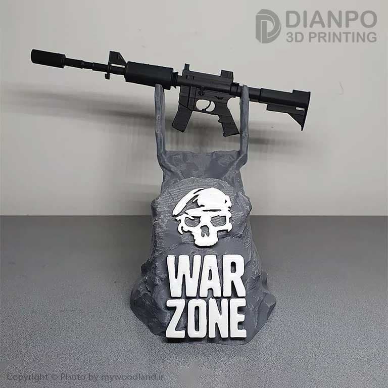 پایه نگهدارنده دسته، استند کنترلر طرح Call of Duty مدل Warzone — تصویر ۳