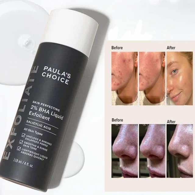 تونر سالیسیلیک اسید پائولاز چویس Paulas Choice BHA Liquid Exfoliant – حجم 30 میل — تصویر ۷