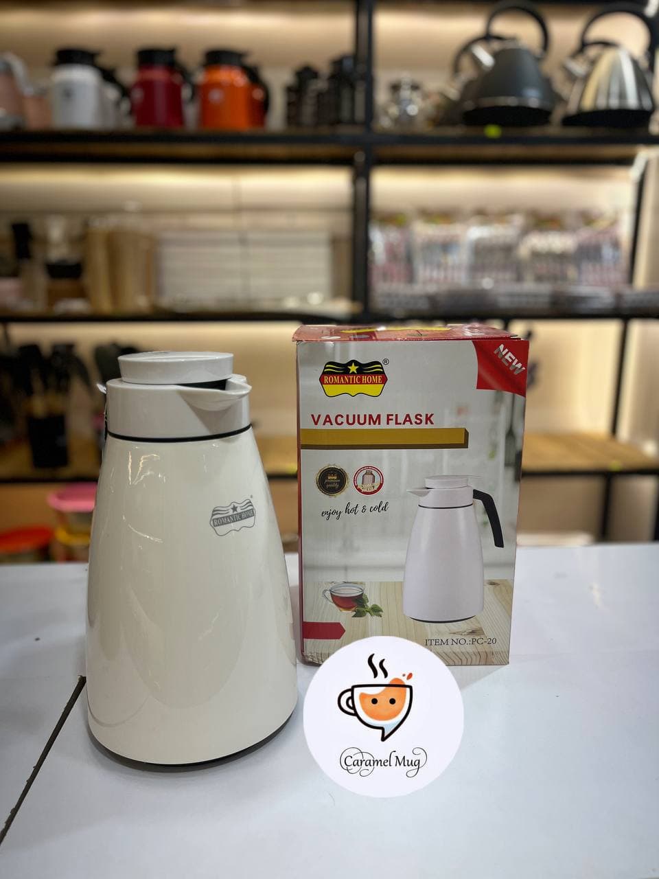 فلاسک شیشه قرمز یونیک دو لیتری مدل pc20 — تصویر ۸