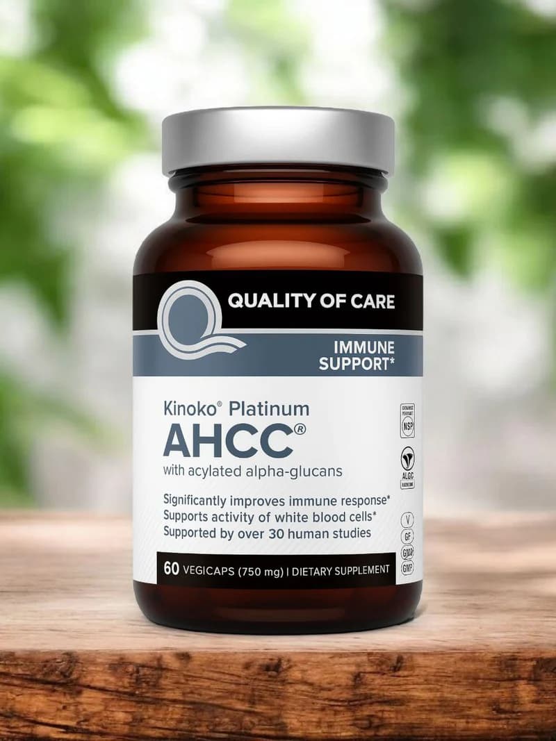 مکمل تقویت سیستم ایمنی AHCC پلاتینیوم – یونیکر امریکا – ۶٠ عددی — تصویر ۳