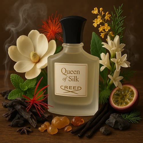 عطر کرید کویین آف سیلک | Creed Queen of Silk | خالص و بدون فیکساتور — تصویر ۲