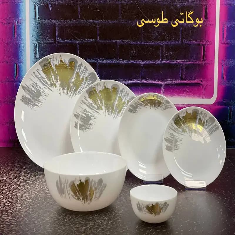 سرویس آرکوپال گلدن اپال طرح بوگاتی طلایی