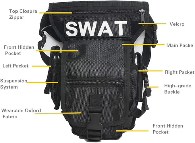 کیف زانویی تاکتیکال اسوات swat — تصویر ۶