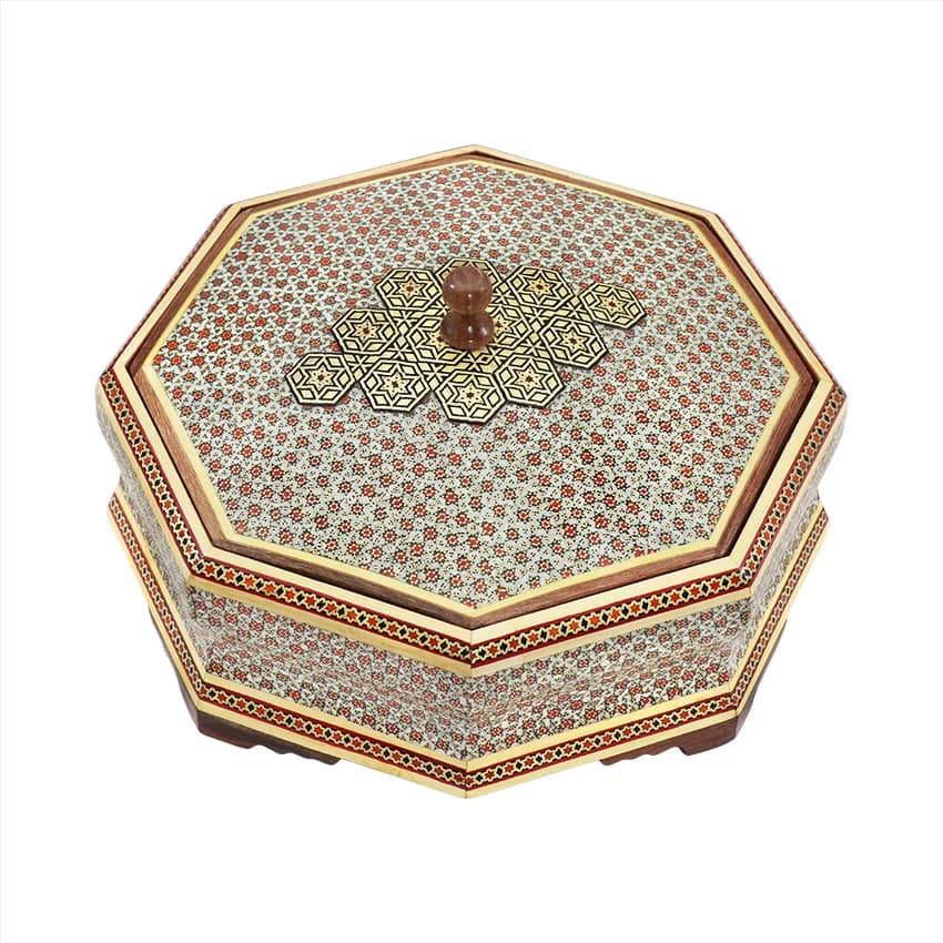 شکلات خوری 8 گوشه خاتم 8023 — تصویر ۴