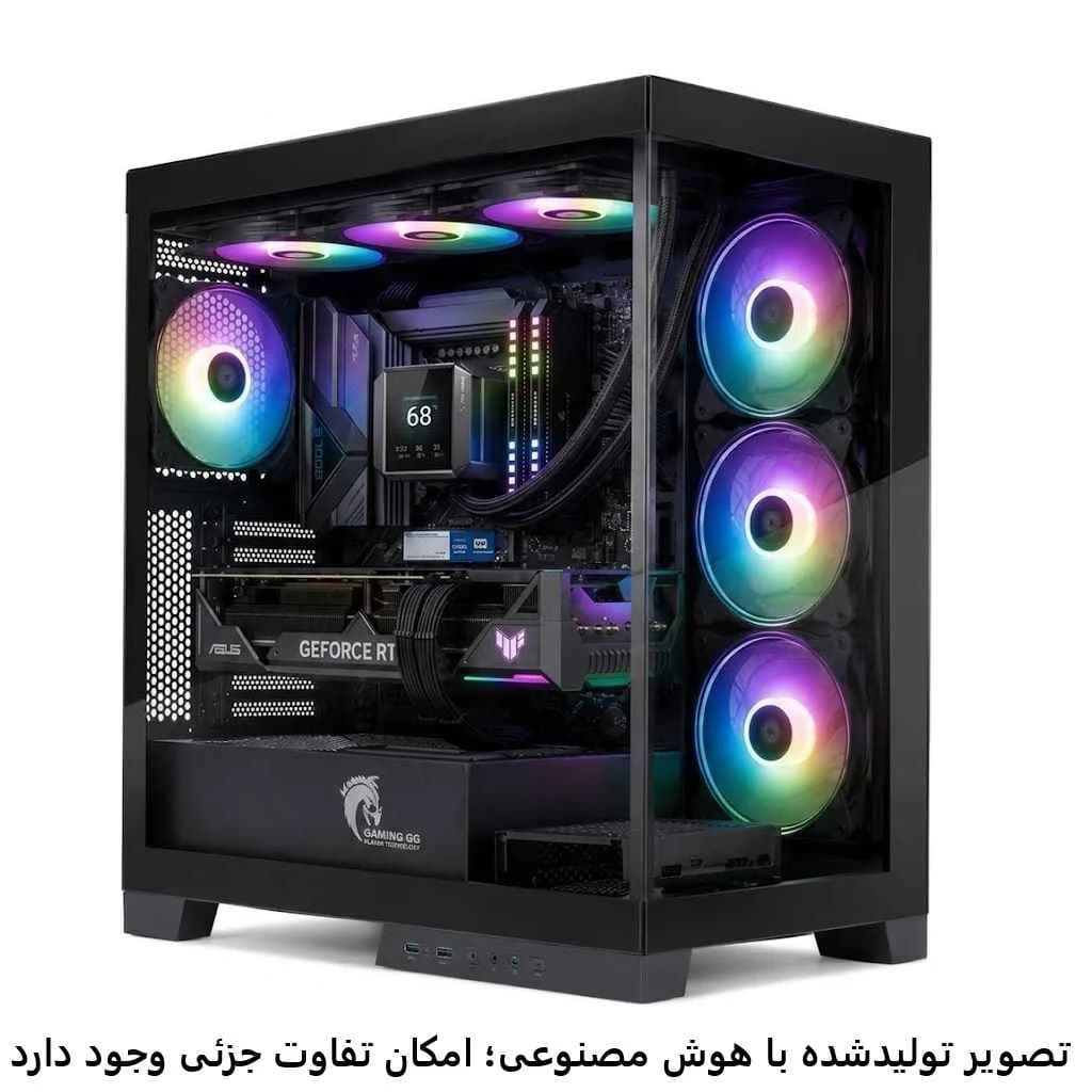 کیس گیمینگ بالارده Z890- ULTRA 7 265K- 32GB DDR5- 2TB SSD- 5080- کد G010 — تصویر ۷