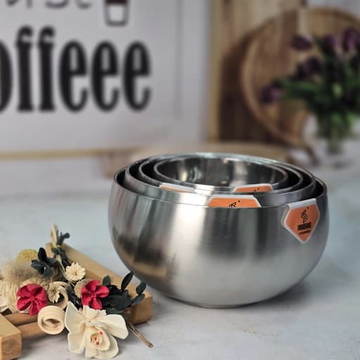 ظرف 4 تیکه تمام استیل — تصویر ۲
