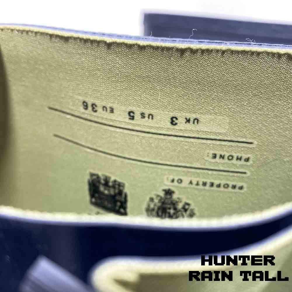 بوت هانتر زنانه ساق بلند آبی تیره Hunter Original Rain Women’s Boots Dark Blue — تصویر ۷