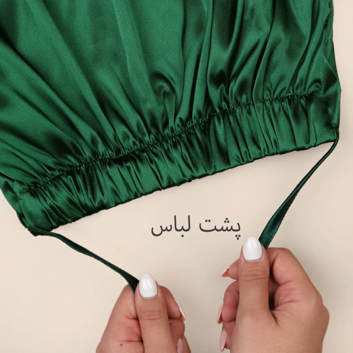 شومیز ساتن لوسیا — تصویر ۴