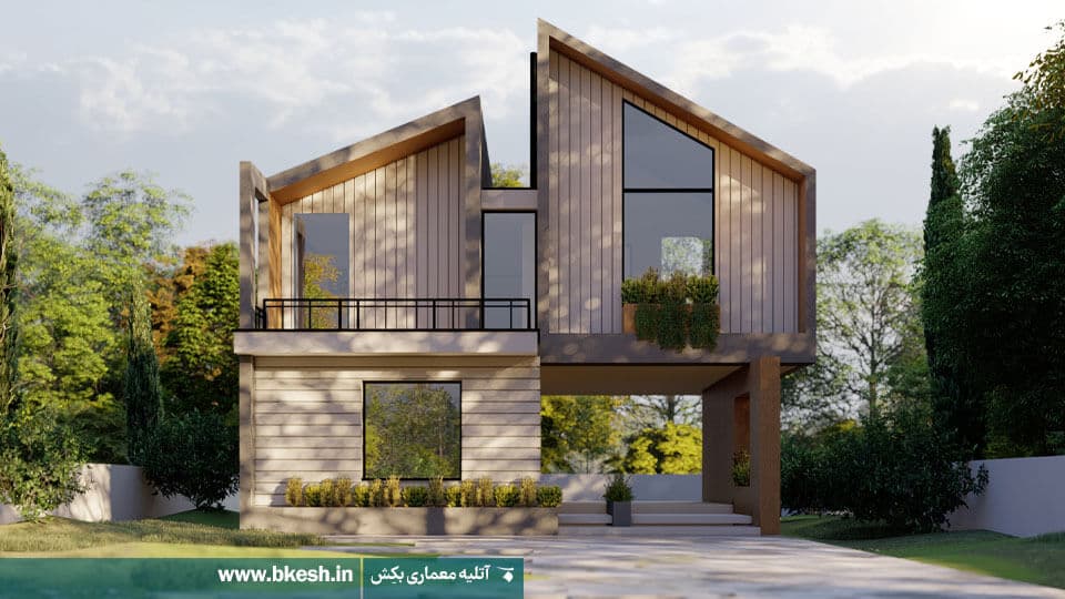نقشه ساختمان ویلایی【نقشه ساختمان دوبلکس】villa-001