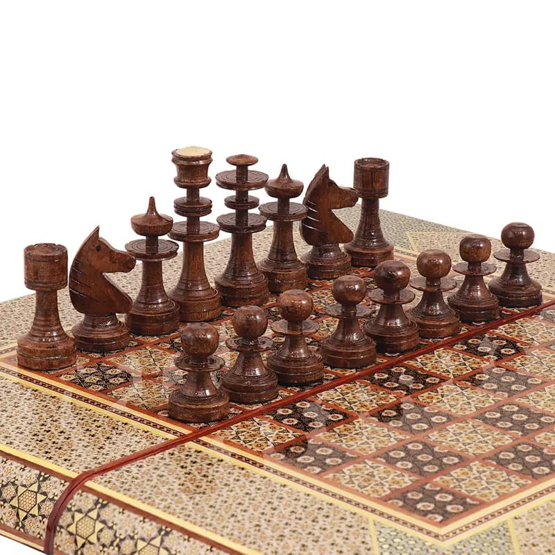 مهره شطرنج چوبی — تصویر ۴