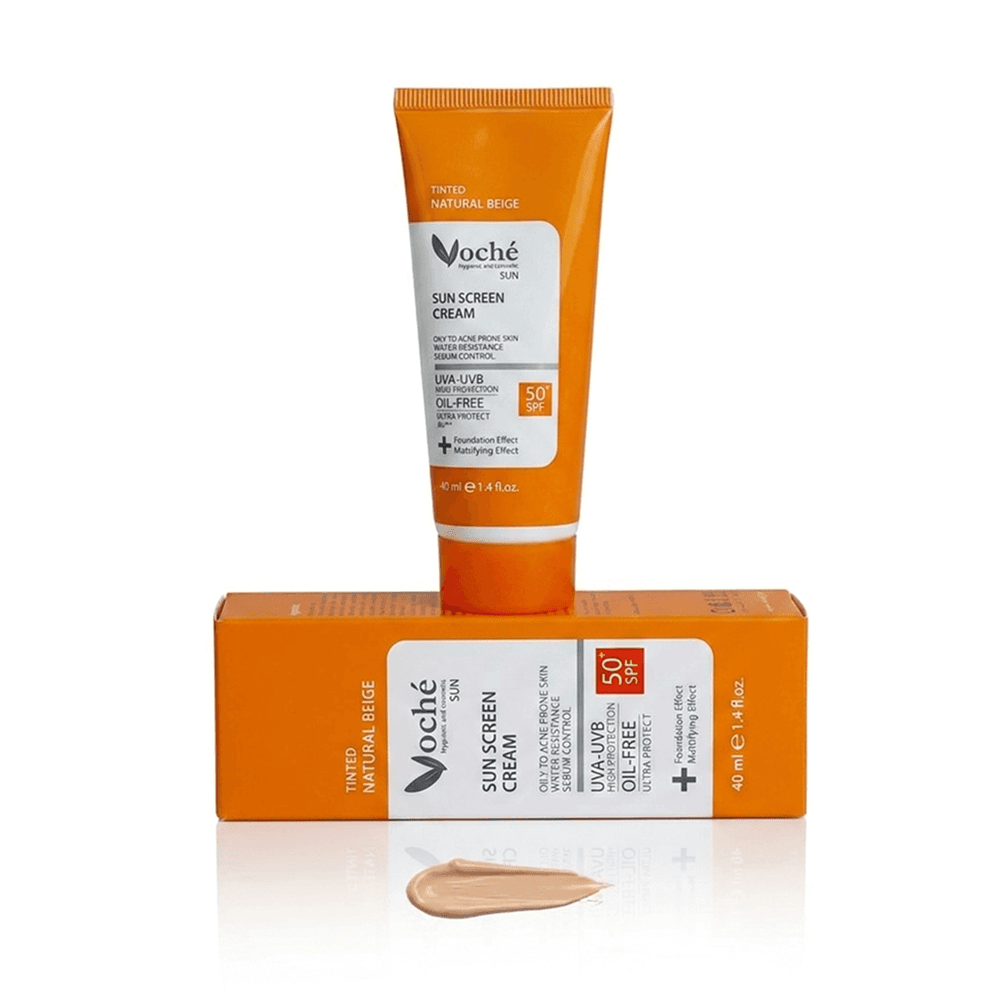 کرم ضدآفتاب وچه پوست چرب و جوشدار SPF50 – 40ml