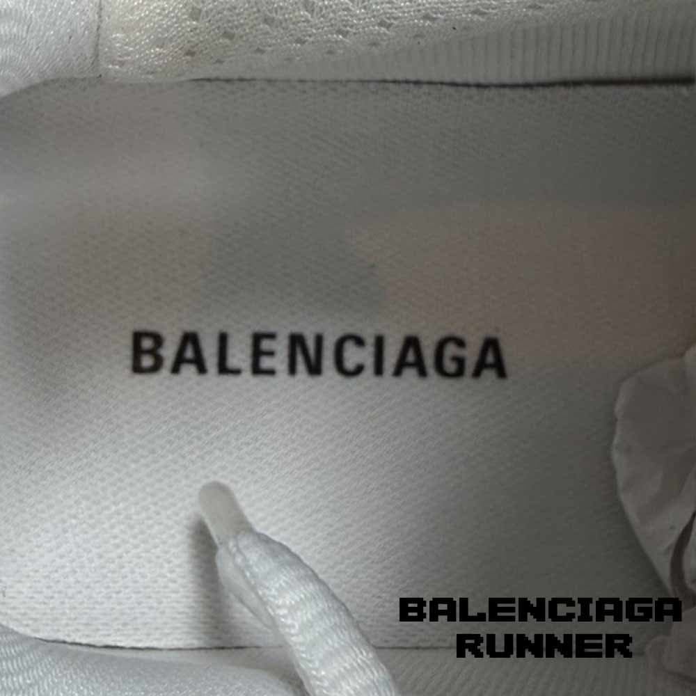 کفش کتونی بالنسیاگا رانر سفید آبی قرمز Balenciaga Runner white Blue Red — تصویر ۵