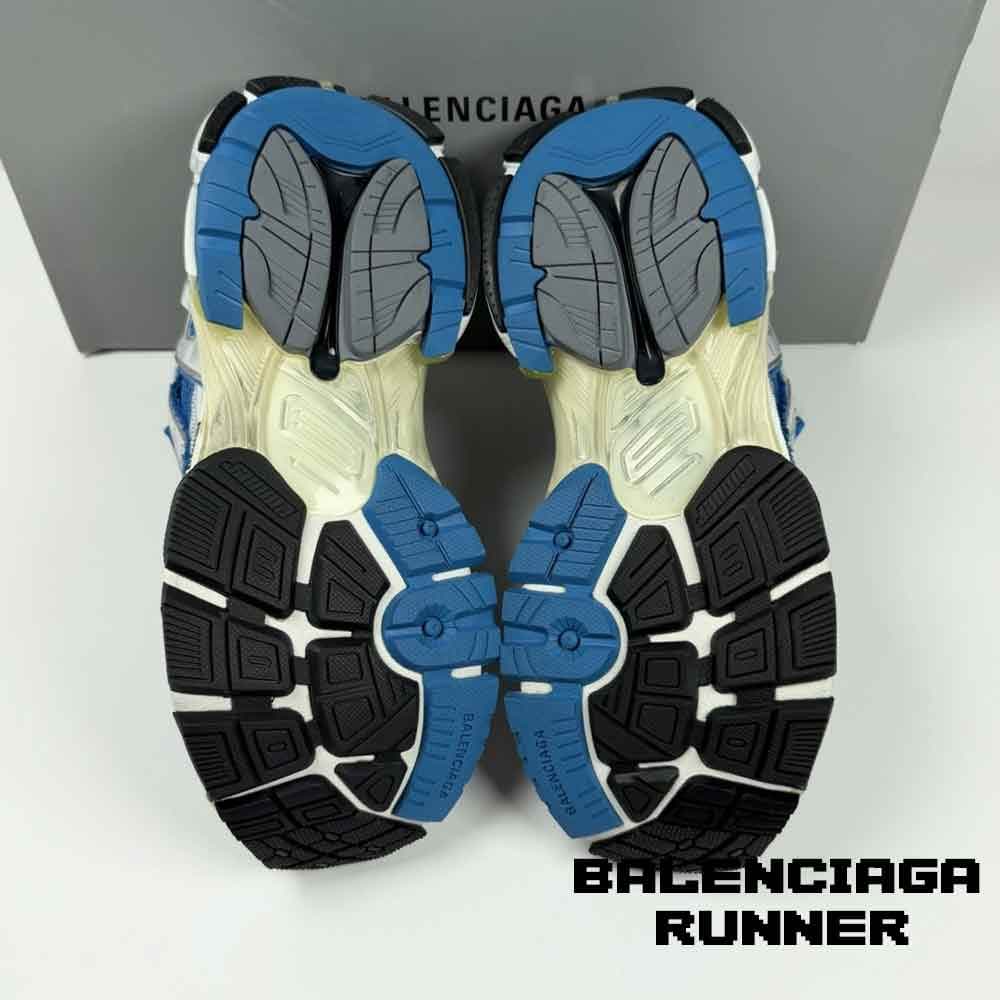 کفش کتونی بالنسیاگا رانر آبی سفید Balenciaga Runner Blue White — تصویر ۶
