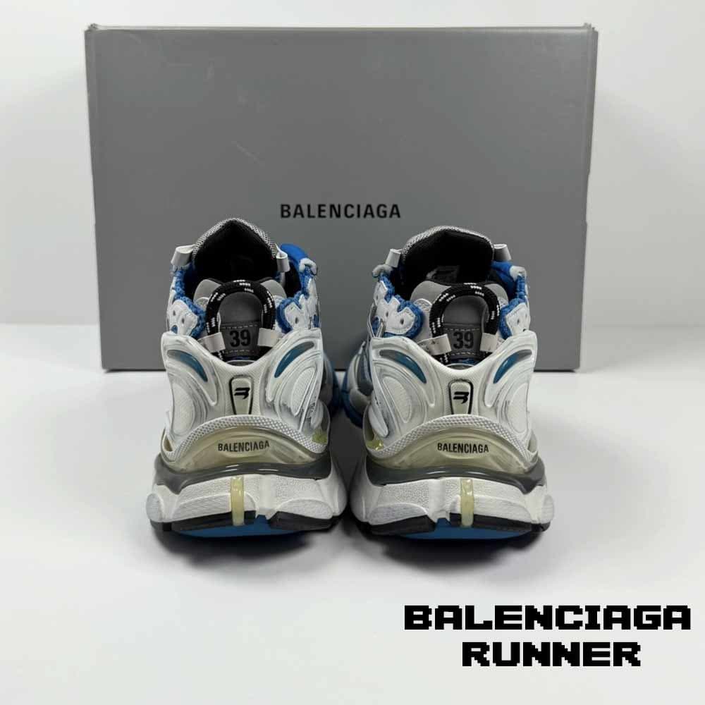 کفش کتونی بالنسیاگا رانر آبی سفید Balenciaga Runner Blue White — تصویر ۵