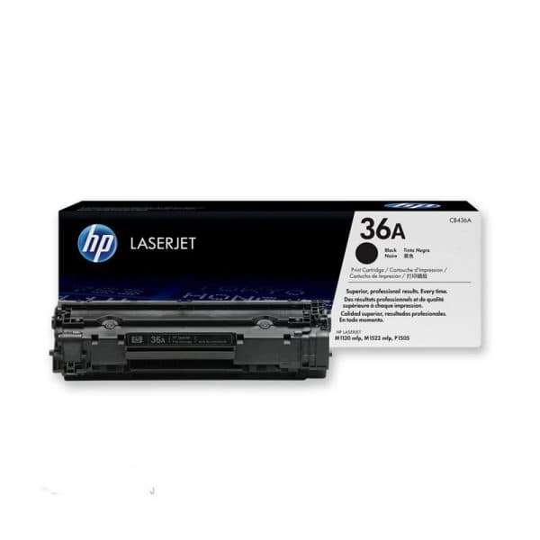کارتریج تونر مشکی HP 36A (CB436A) | خرید کارتریج پرینتر اچ پی 36A با کیفیت عالی — تصویر ۲