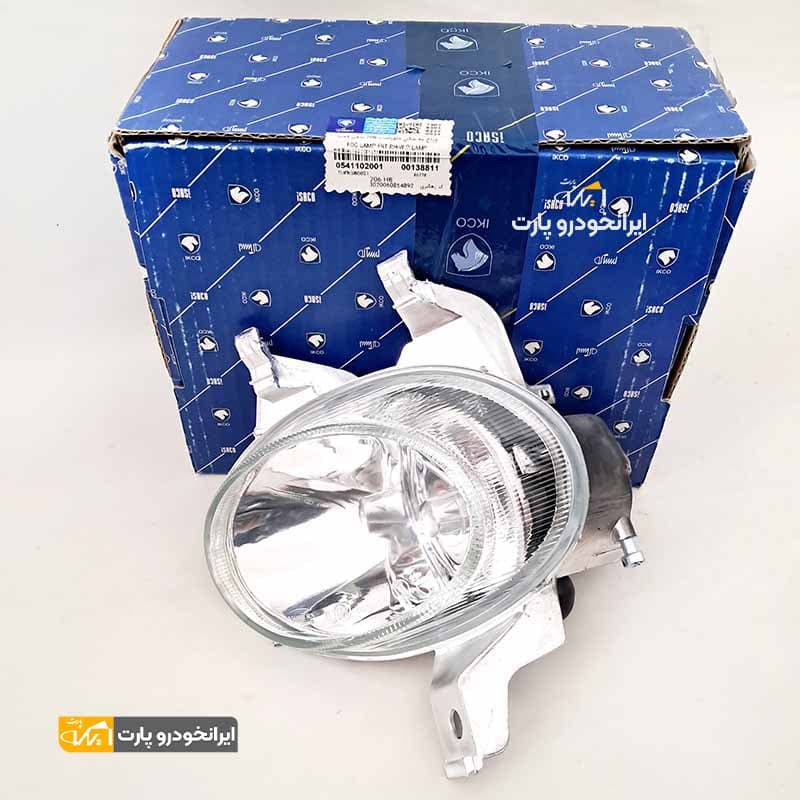 چراغ مه شکن پژو 206 سمت چپ شرکتی ایساکو