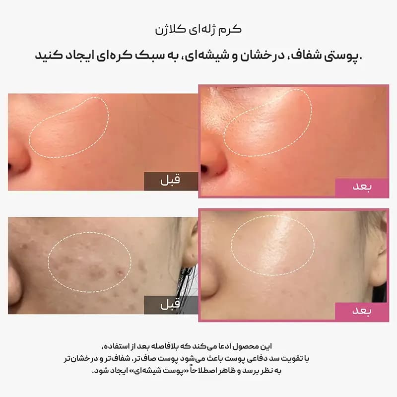 کرم ژل آبرسان کلاژن نیاسینامید مدی کیوب Medicube — تصویر ۵