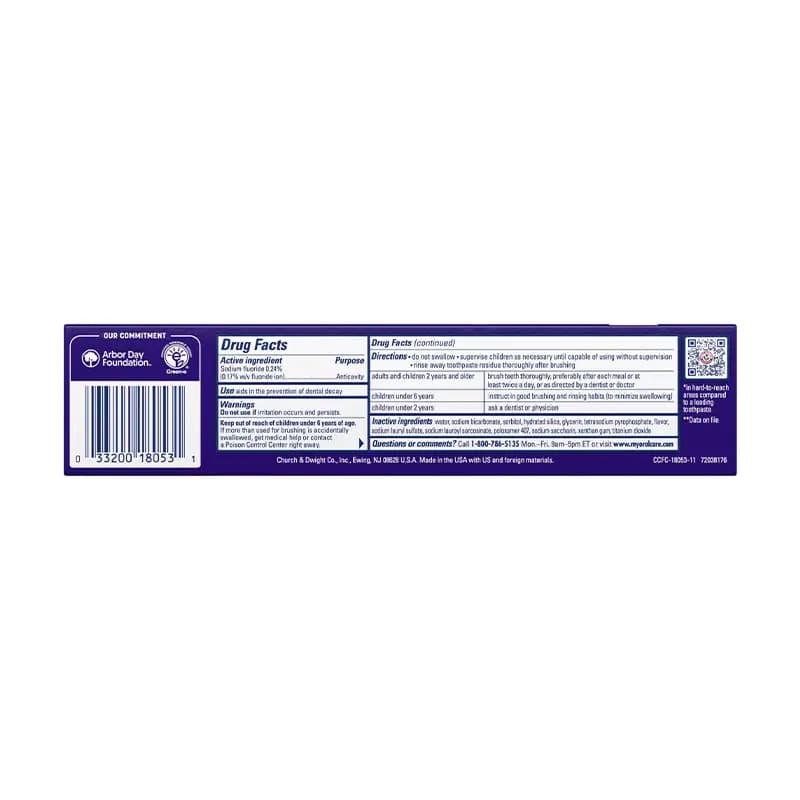 خمیر دندان Complete Care روزانه آرم اند همر Arm & Hammer — تصویر ۴