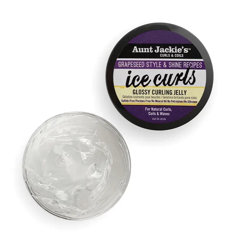 ژل حالت دهنده و براق کننده مو فر آنت جکیز Aunt Jackie’s — تصویر ۵