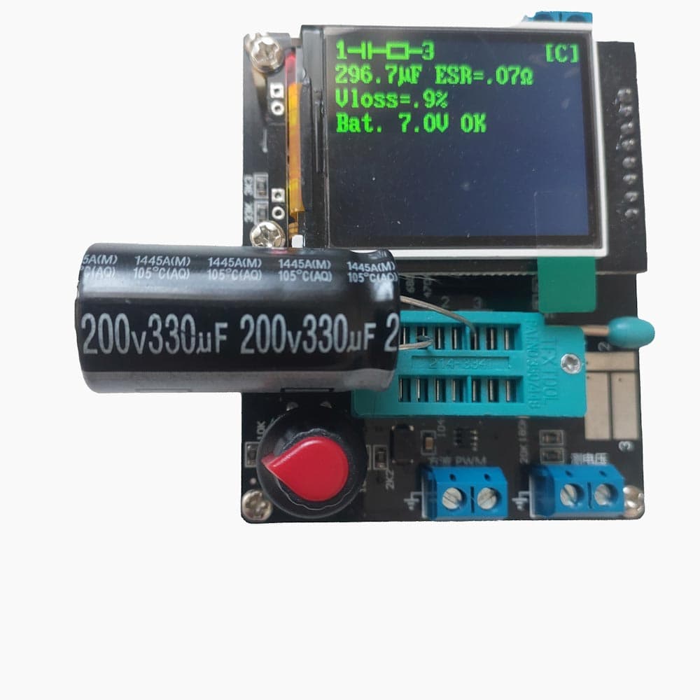خازن الکترولیتی 330uF / 200V مارک TAICON P(AM) — تصویر ۲