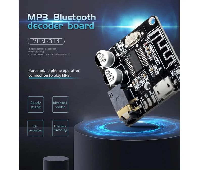 ماژول بلوتوث صوتی VHM-314 با پورت MICRO USB — تصویر ۹