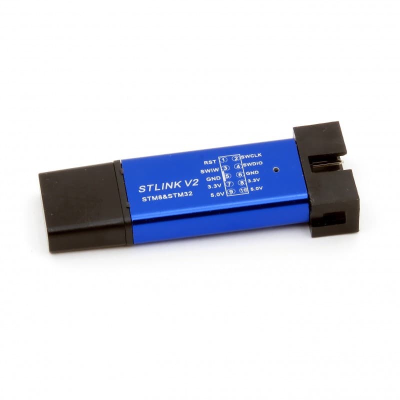 پروگرامر کوچک ST-Link V2 ویژه میکروهای STM8 و STM32 — تصویر ۶