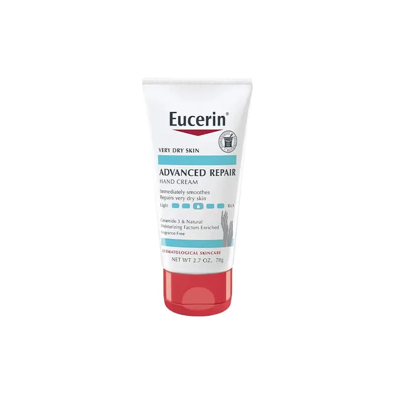 کرم دست ترمیم کننده پوست خشک اوسرین Eucerin — تصویر ۲