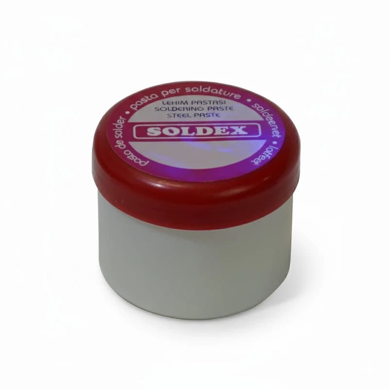 روغن لحیم سولدکس SOLDEX مدل SSPA-70 وزن 70گرم — تصویر ۳