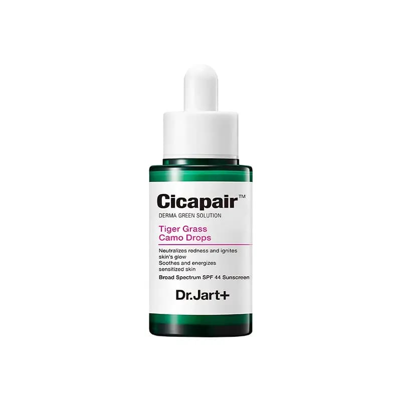 قطره اصلاح کننده رنگ سیکاپیر تایگر گراس دکتر جارت Dr.Jart Cicapair Tiger Grass