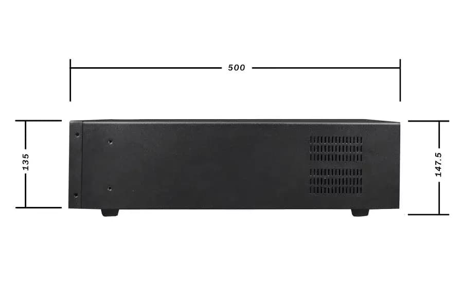 یو پی اس آنلاین 6 کاوا برند فاراتل مدل SDC6000X-RT-3U — تصویر ۳