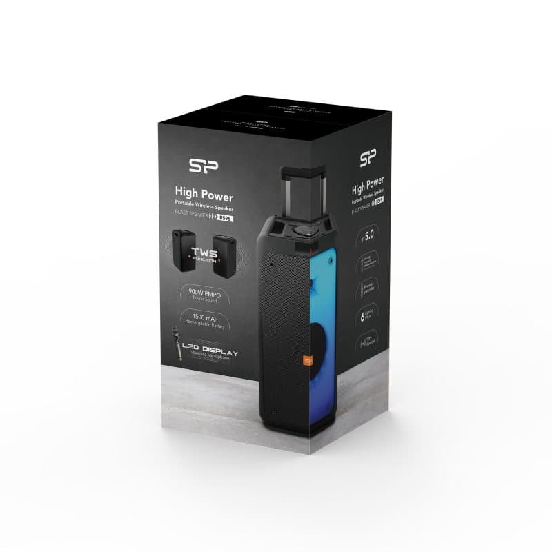 اسپیکر چمدانی 8 اینچی Silicon Power مدل BS95 — تصویر ۶