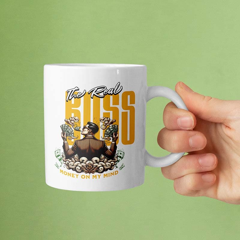 ماگ سرامیکی طرح boss کد 00651 — تصویر ۲