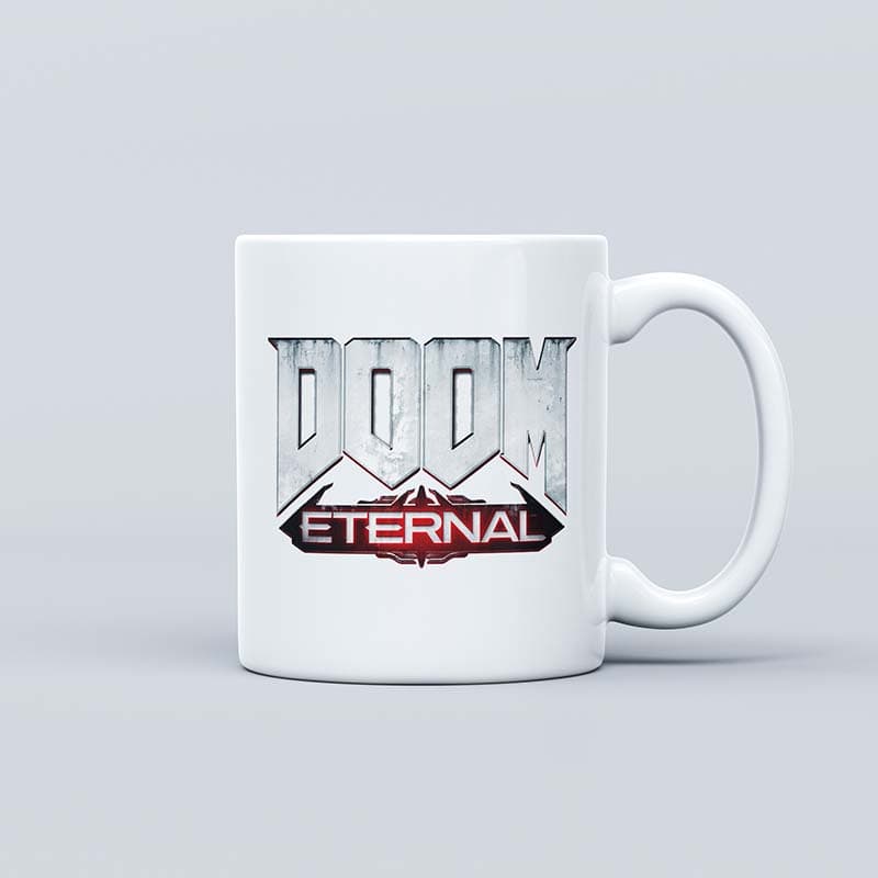 ماگ سرامیکی طرح doom eternal کد 00493