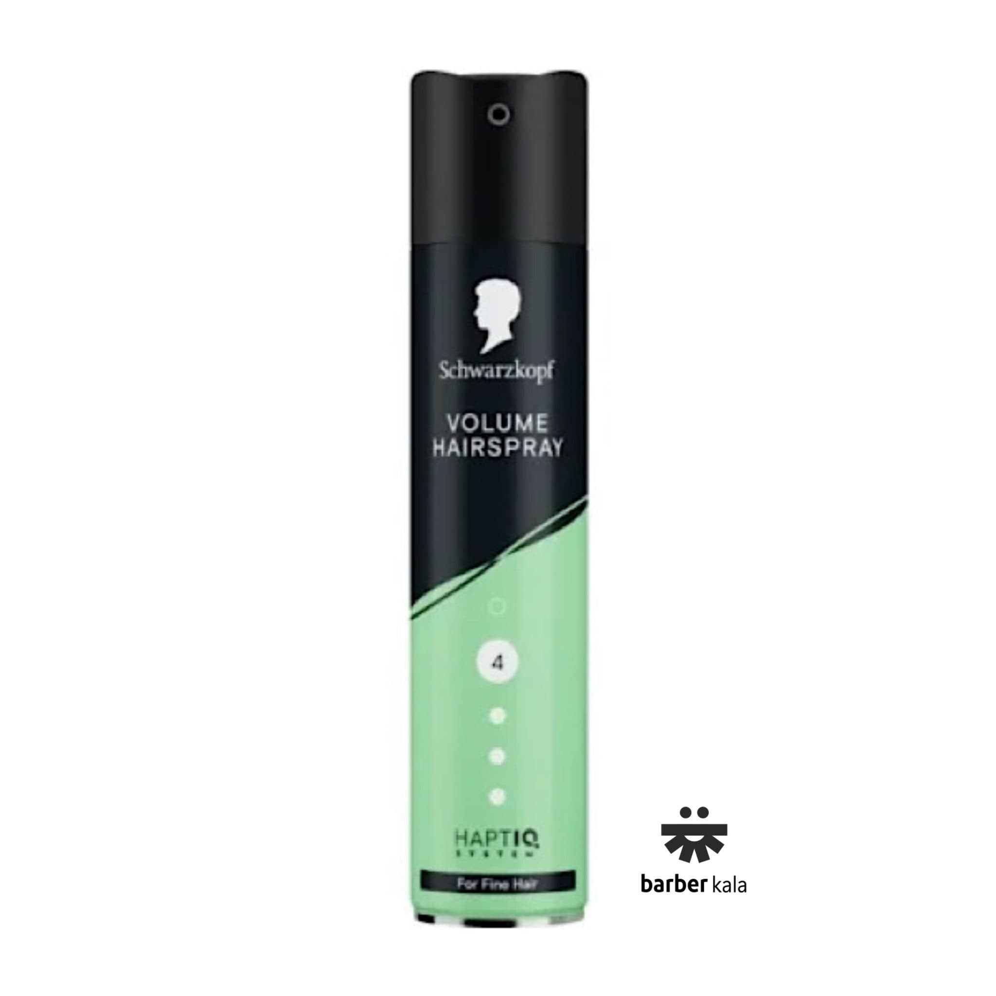 اسپری مو شوارتسکف Volume Hairspray 4 مخصوص موهای نازک و کمحجم