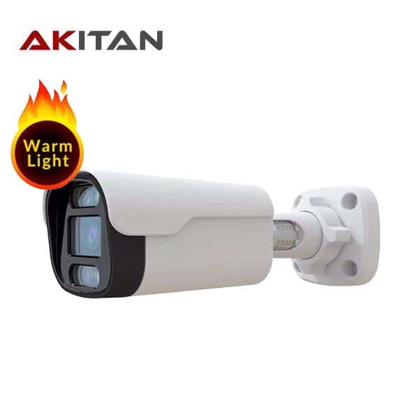 دوربین بولت 2 مگاپیکسل AHD آکیتان مدل AK-B443MW-WarmLight