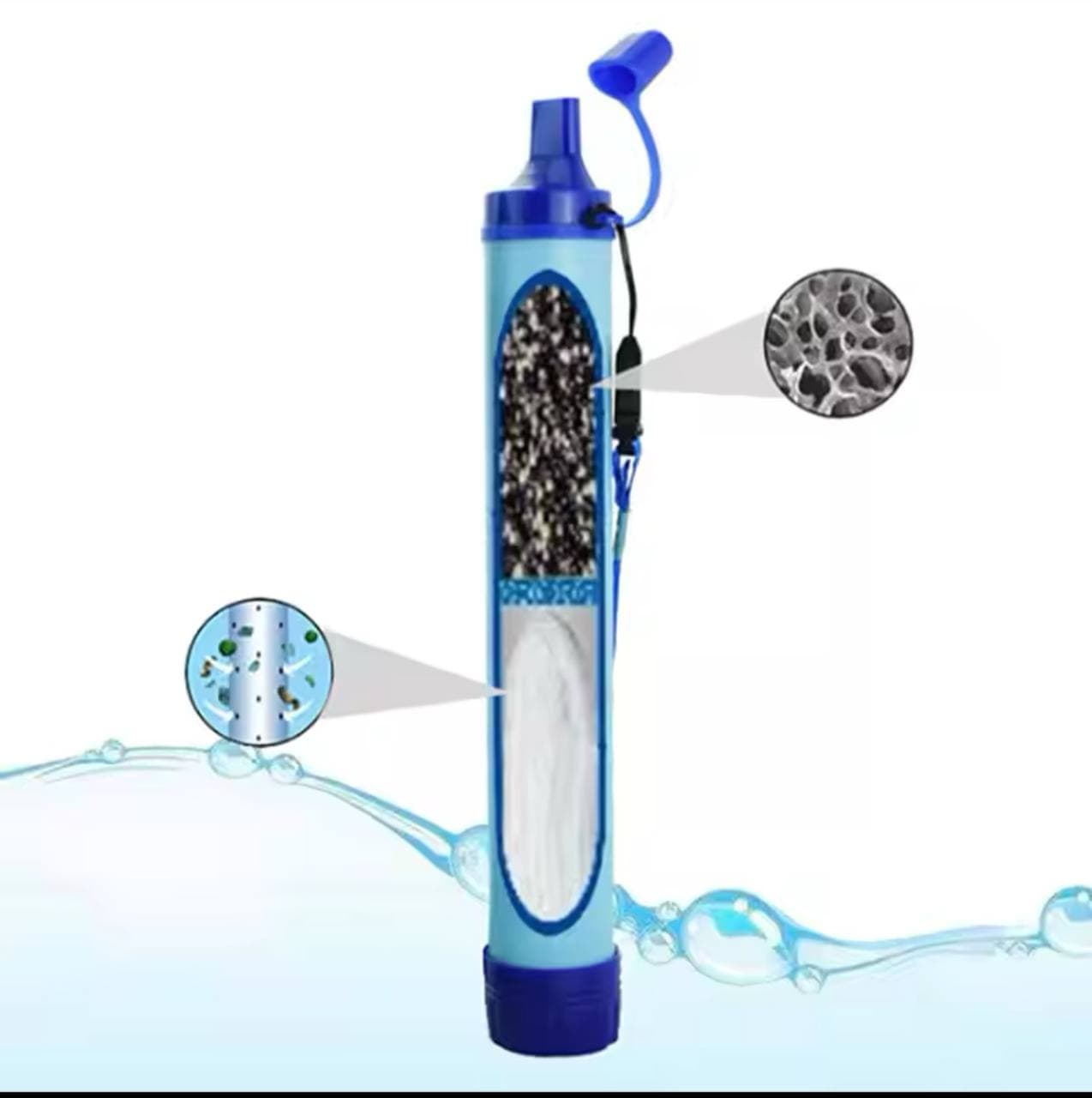 نی تصفیه آب کمپینگ طرح Life Straw — تصویر ۶