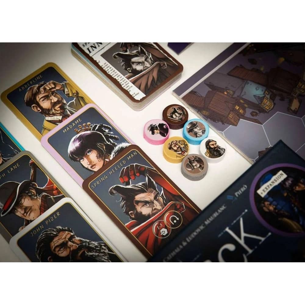 بازی آقای جک نسخه لندن با افزونه (MR. JACK + EXP) — تصویر ۴