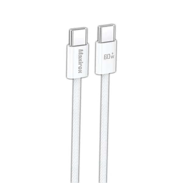 کابل USB-C to USB-C مکسیروکس مدل MC110 طول 1.2 متر