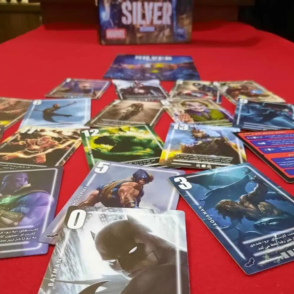 بازی رومیزی سیلور: مارول و دیسی (silver marvel and dc) — تصویر ۳