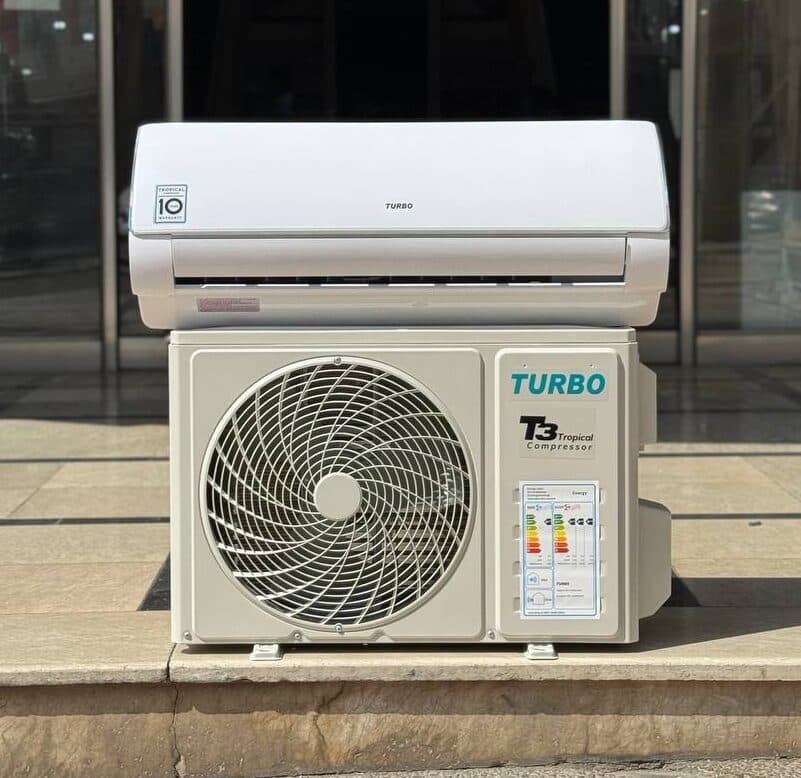 کولرگازی 12000 توربو مدل TB-12HRO1XA