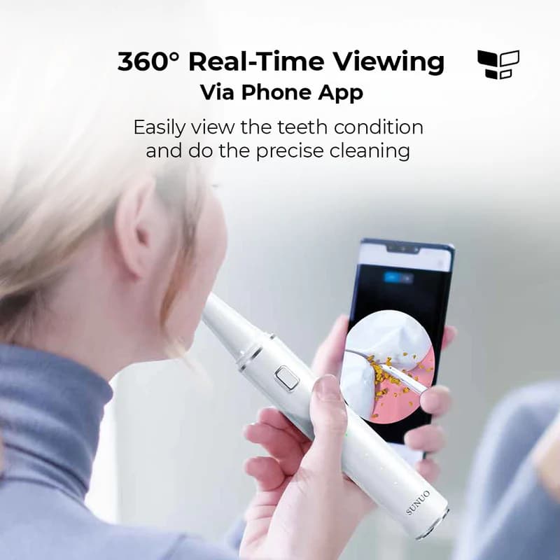 جرم گیر دندان هوشمند شیائومی Xiaomi Sunuo T12 Pro Ultrasonic Dental Scaler — تصویر ۵