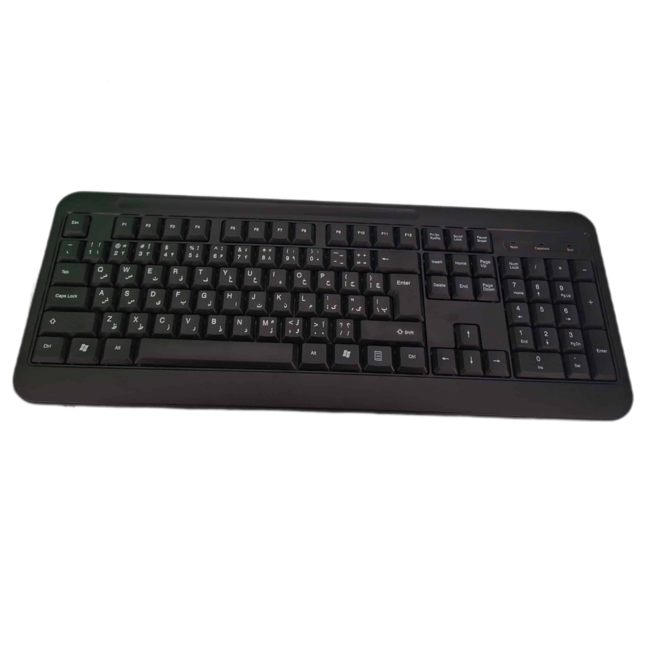 keyboard sh63wکيبورد بي سيم — تصویر ۳