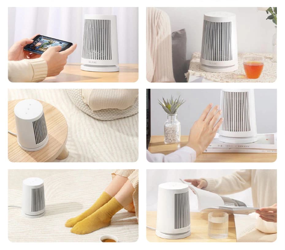 هیتر رومیزی شیائومی Mijia Desktop Heater ZMNFJ01YM — تصویر ۸