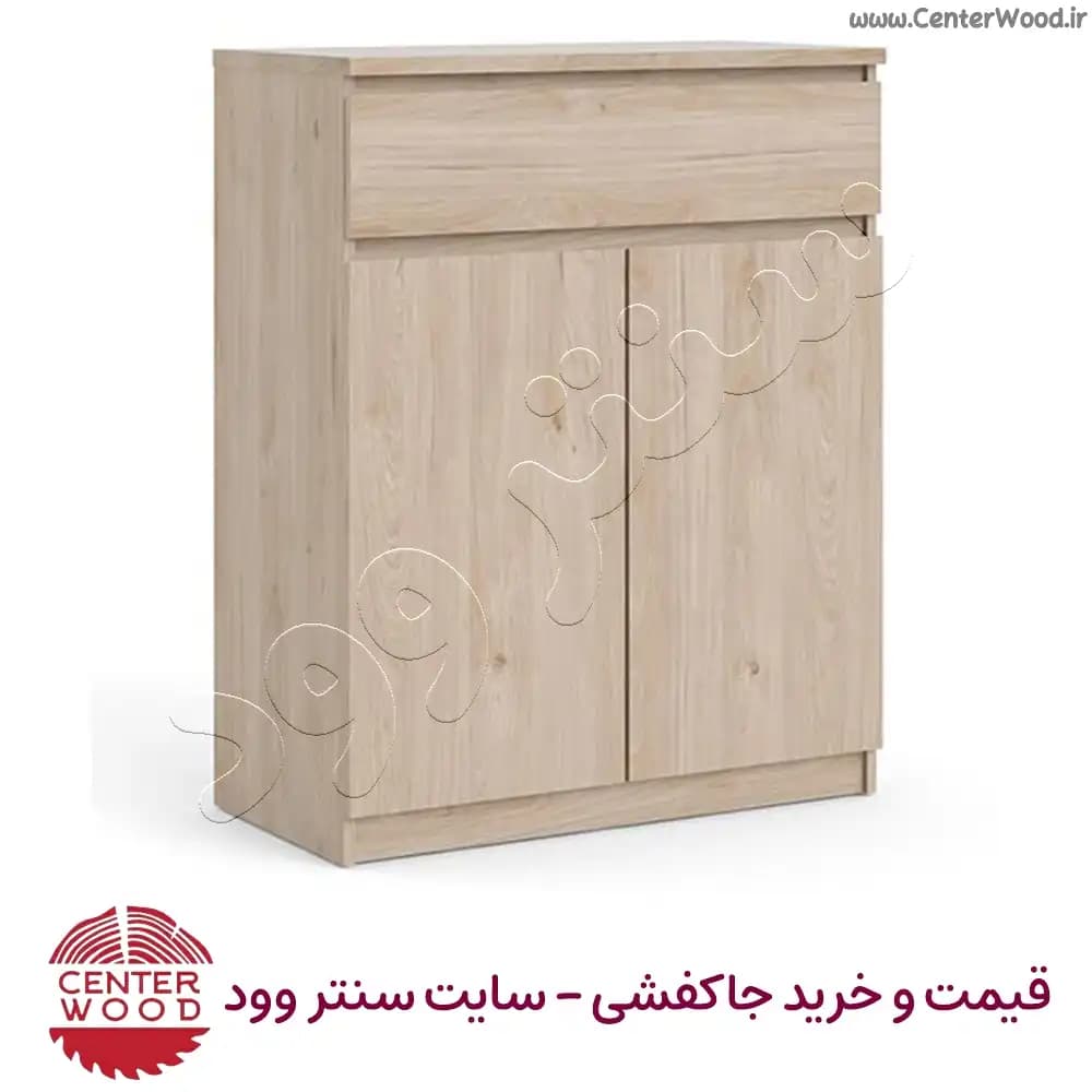 جاکفشی چهار طبقه درب کابینتی تک کشو کد 2240