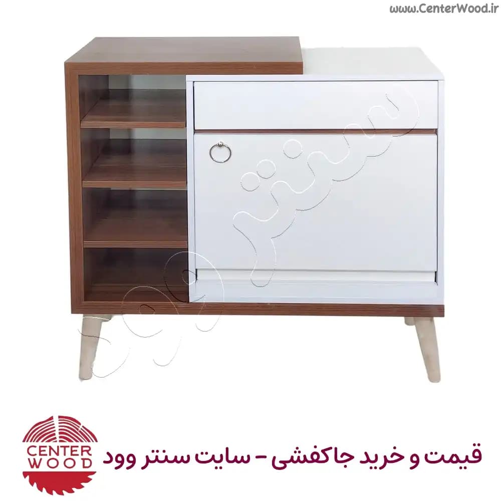 جاکفشی داشبوردی به همراه 4 قفسه و یک کشو کد 2223