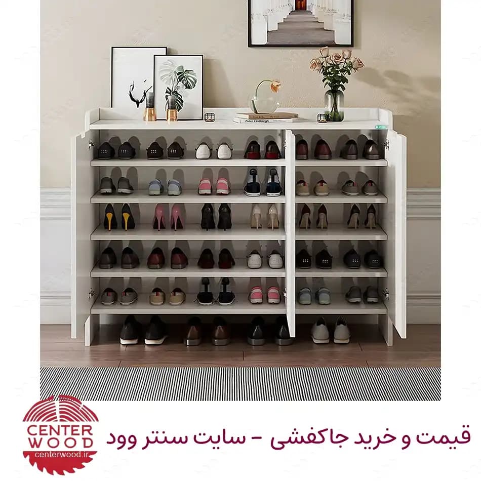 جاکفشی سه درب کابینتی کد 093 — تصویر ۳