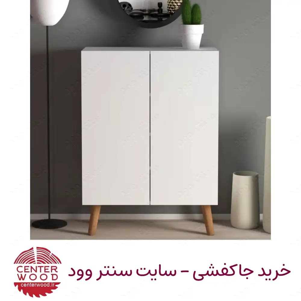جاکفشی درب کابینتی 4 طبقه کد 069 — تصویر ۴