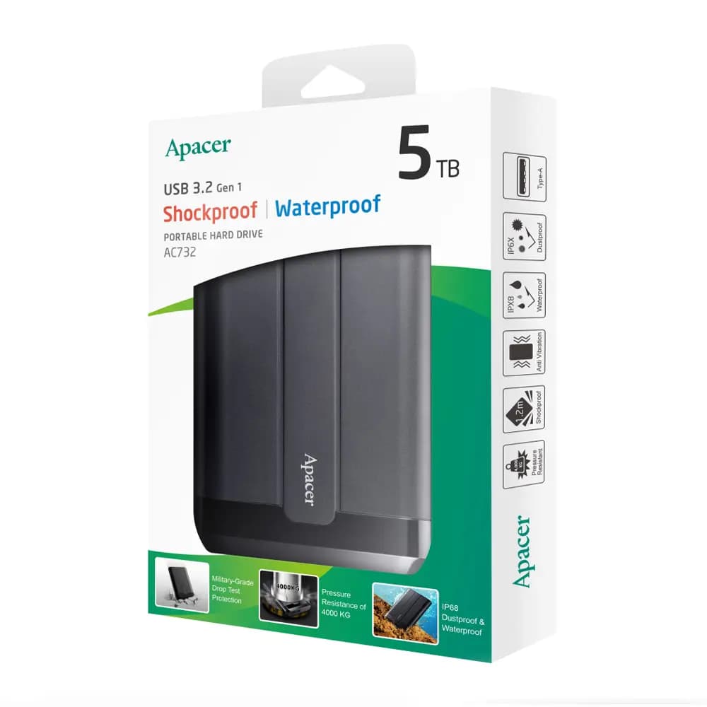 هارد اکسترنال اپیسر مدل AC732 – ظرفیت 5 ترابایت — تصویر ۶