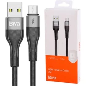 کابل میکرو یو اس بی بیوا Biva C-20V — تصویر ۳
