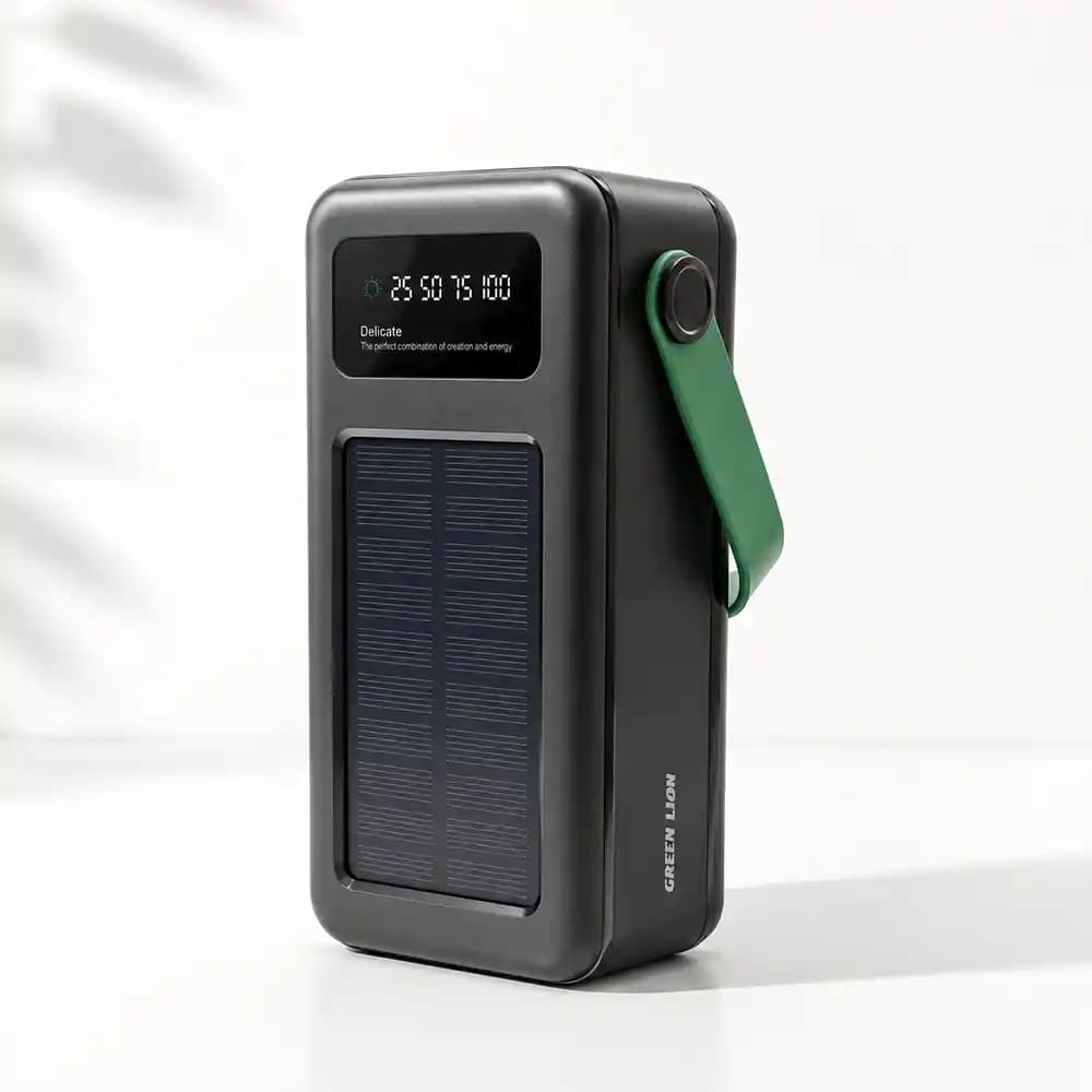 پاوربانک خورشیدی گرین لاین (Green Lion) مدل Solar Max GL-PB73 ظرفیت 50000mAh — تصویر ۳